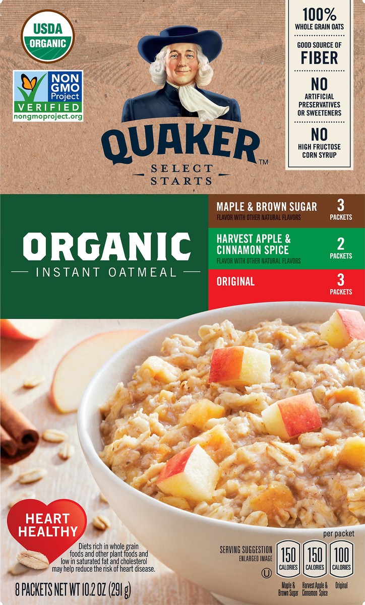 slide 3 of 7, Quaker Oatmeal, 10 oz