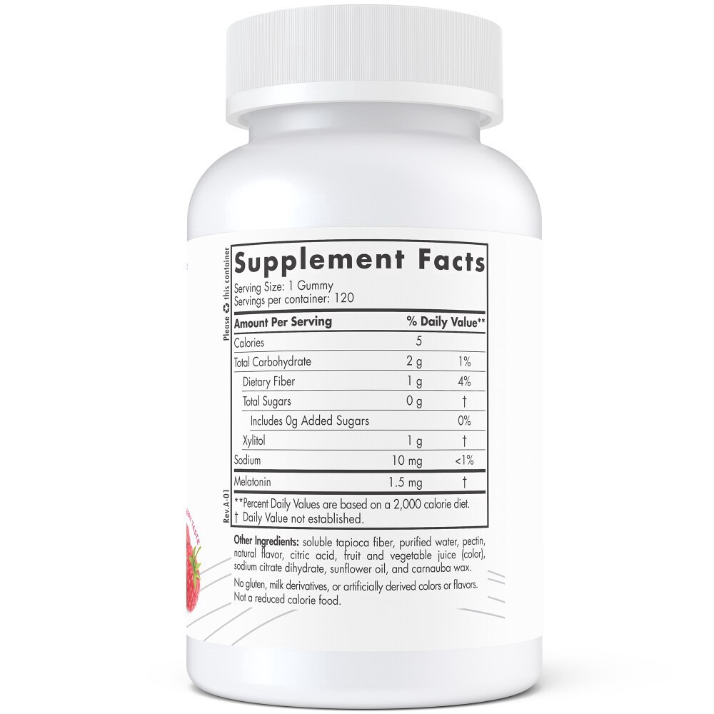 slide 2 of 3, Nordic Naturals Zero Sugar Melatonin Gummies 1.5Mg, 120 ct