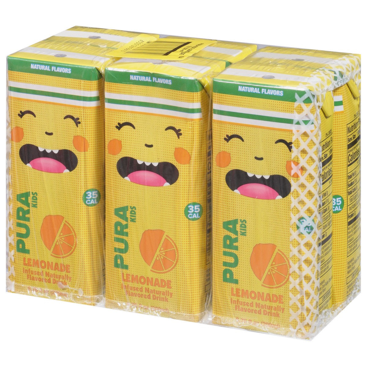 slide 6 of 9, Pura Kids Lemonade Flavored Drink - 6 ct, 6 ct