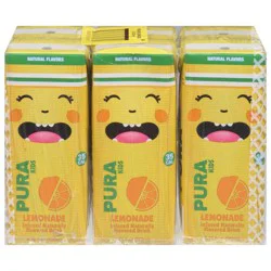 Pura Kids Lemonade Flavored Drink 6 x 200 ml Packs