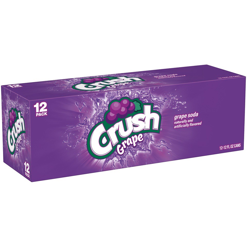 slide 3 of 3, Crush Grape Soda- 12 ct, 12 ct