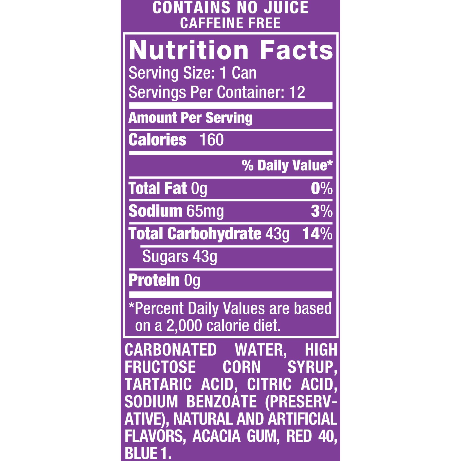 slide 2 of 3, Crush Grape Soda- 12 ct, 12 ct