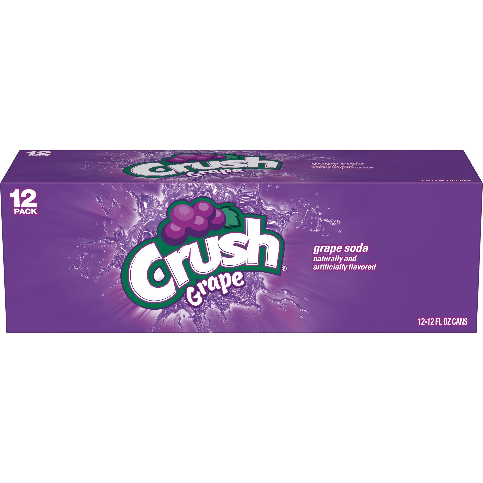 slide 1 of 3, Crush Grape Soda- 12 ct, 12 ct