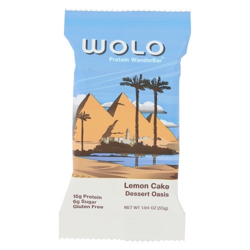 slide 1 of 1, Wolo Lemon Cake Desert Oasis Protein Wanderbar , 1.94 oz
