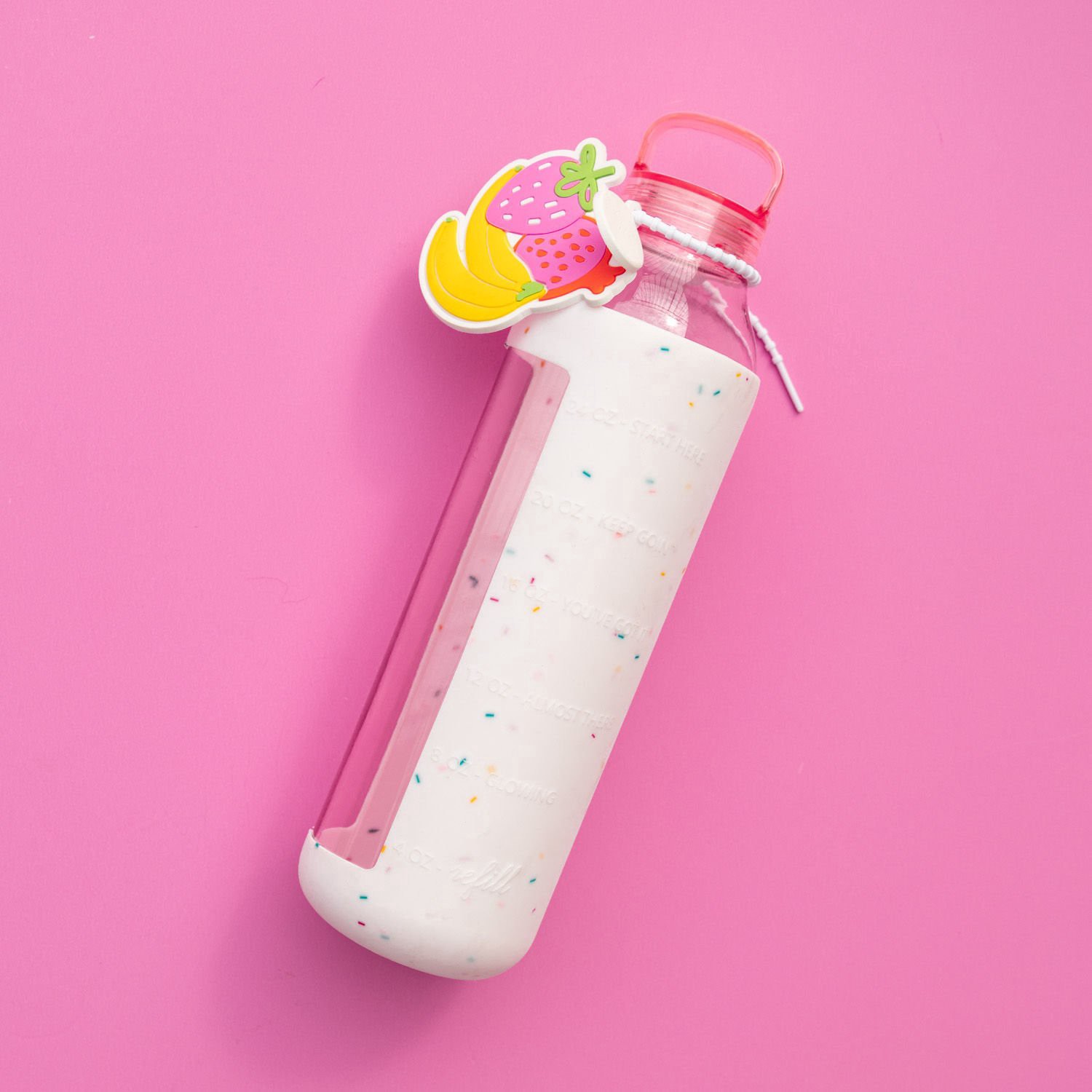 slide 5 of 5, Packed Party Water Bottle With Silicone Wrap, 24 Oz, 1 ct