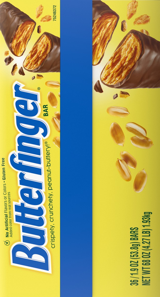 slide 5 of 11, BUTTERFINGER SINGLE CARTON 160229 - EVDAY - US50FP 36ct, 36 ct