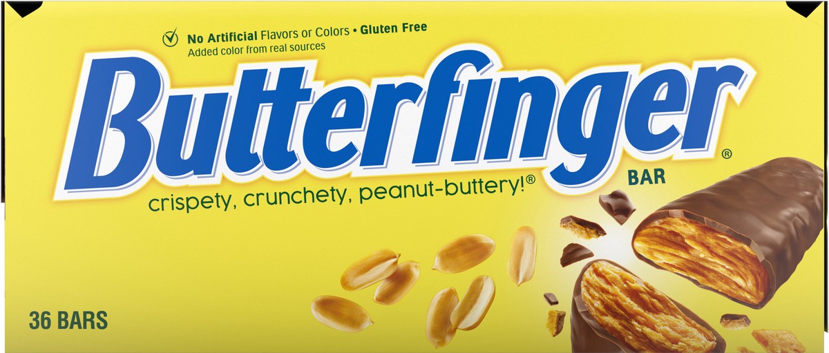 slide 9 of 11, BUTTERFINGER SINGLE CARTON 160229 - EVDAY - US50FP 36ct, 36 ct