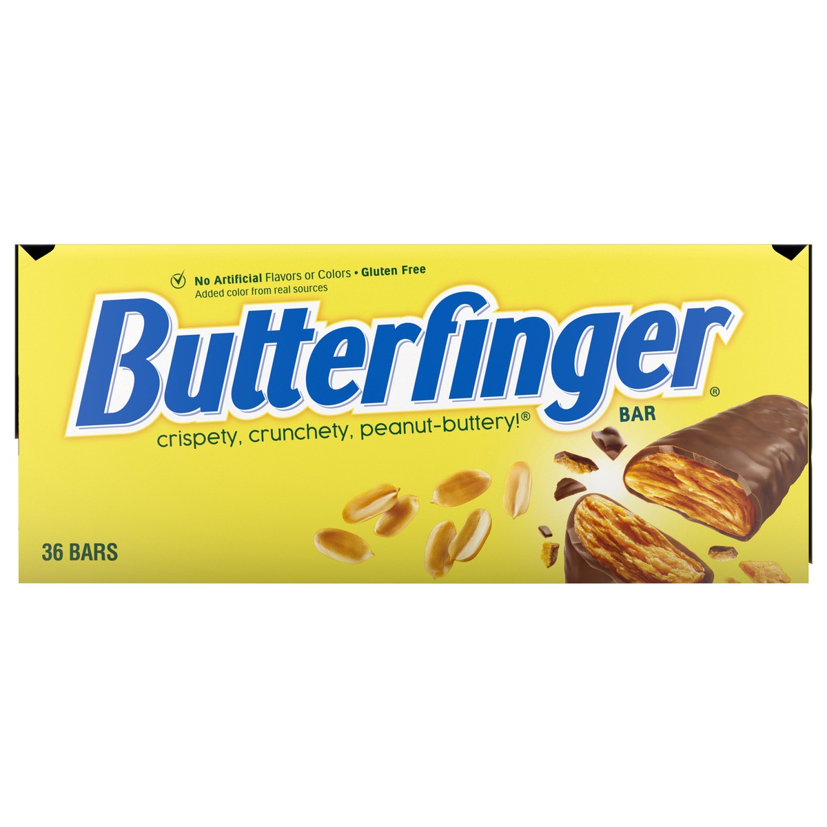 slide 2 of 11, BUTTERFINGER SINGLE CARTON 160229 - EVDAY - US50FP 36ct, 36 ct