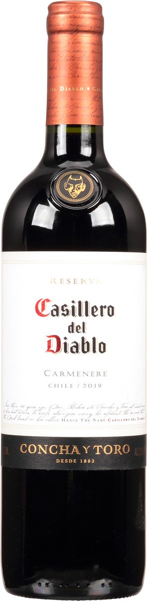 slide 1 of 11, Casillero Del Diablo Chile Carmenere 750 ml Bottle, 750 ml
