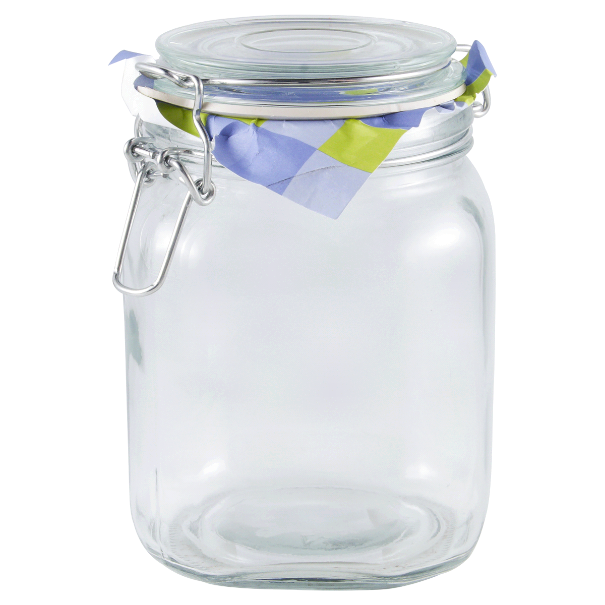 slide 1 of 3, Anchor Hocking Clamp Top Jar, 33 oz