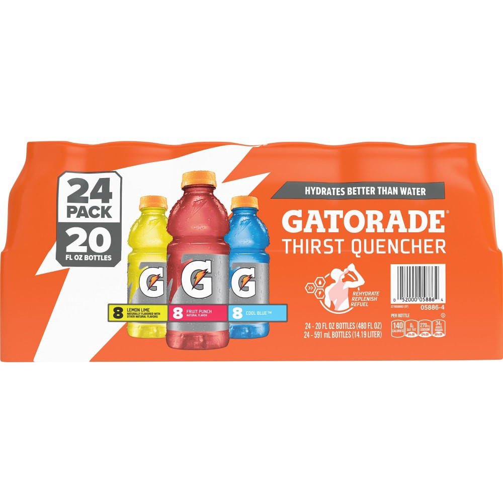 slide 1 of 1, Gatorade Variety Pack, 24 ct; 20 oz