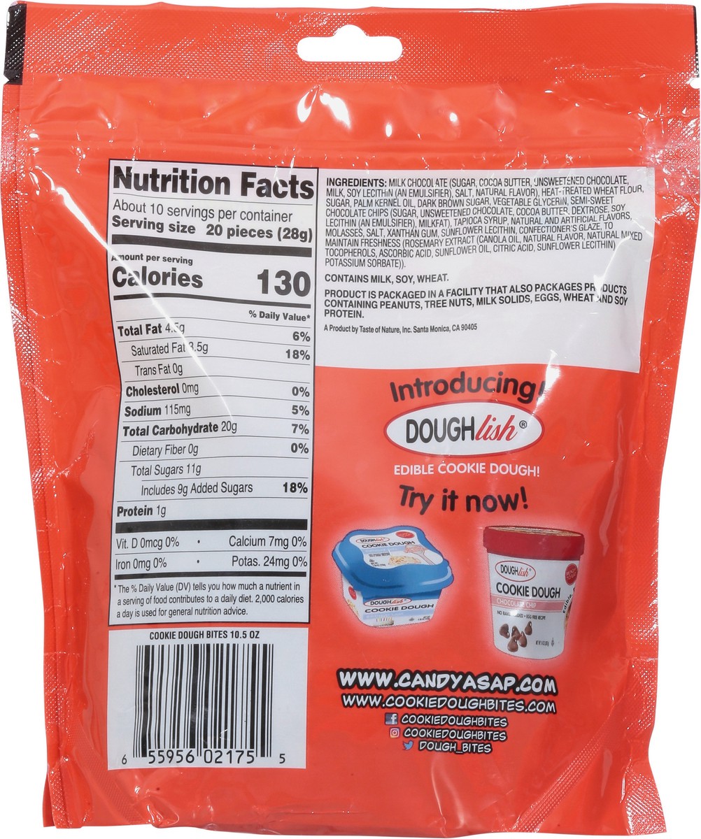slide 7 of 15, Cookie Dough Bites Chocolate Chip Cookie Dough Bites Share Size 10.5 oz, 27 ct