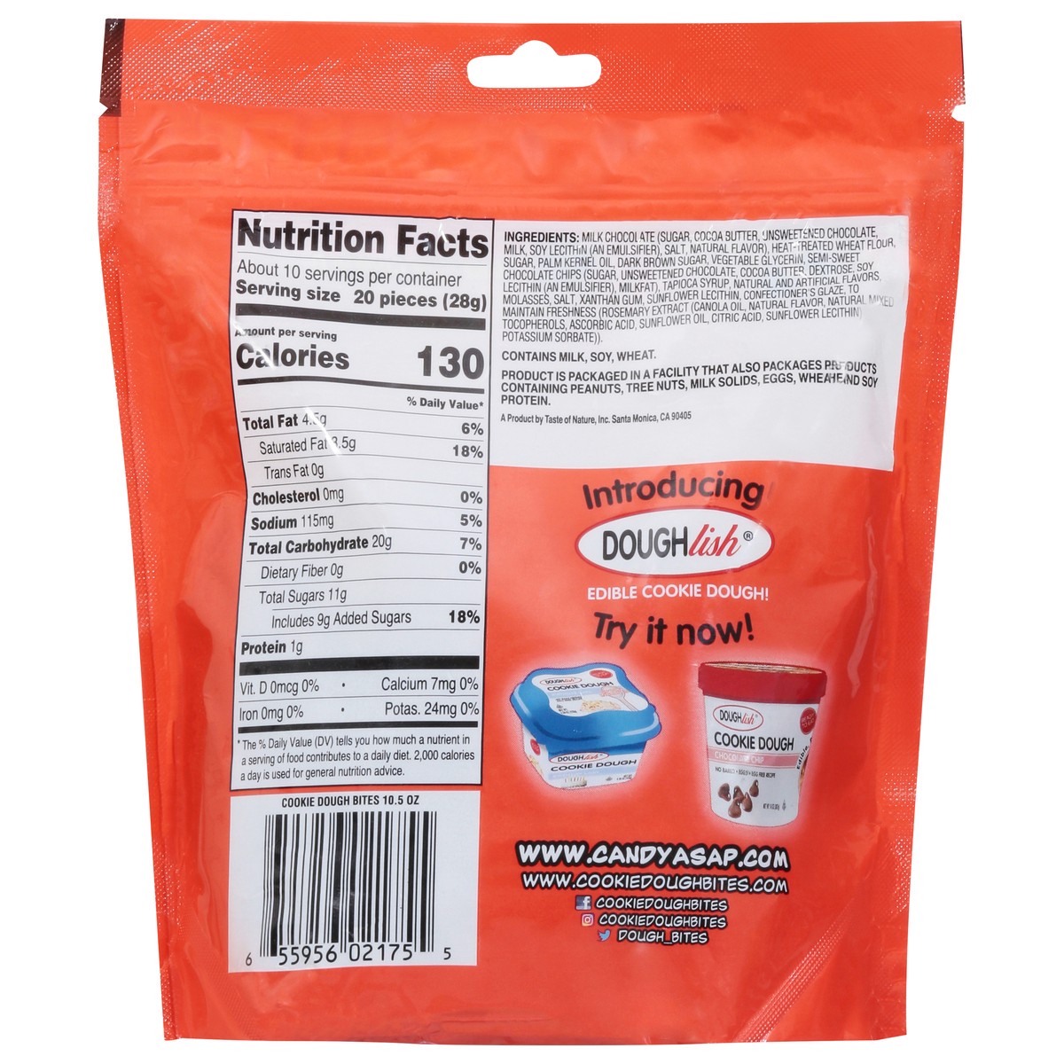 slide 11 of 15, Cookie Dough Bites Chocolate Chip Cookie Dough Bites Share Size 10.5 oz, 27 ct