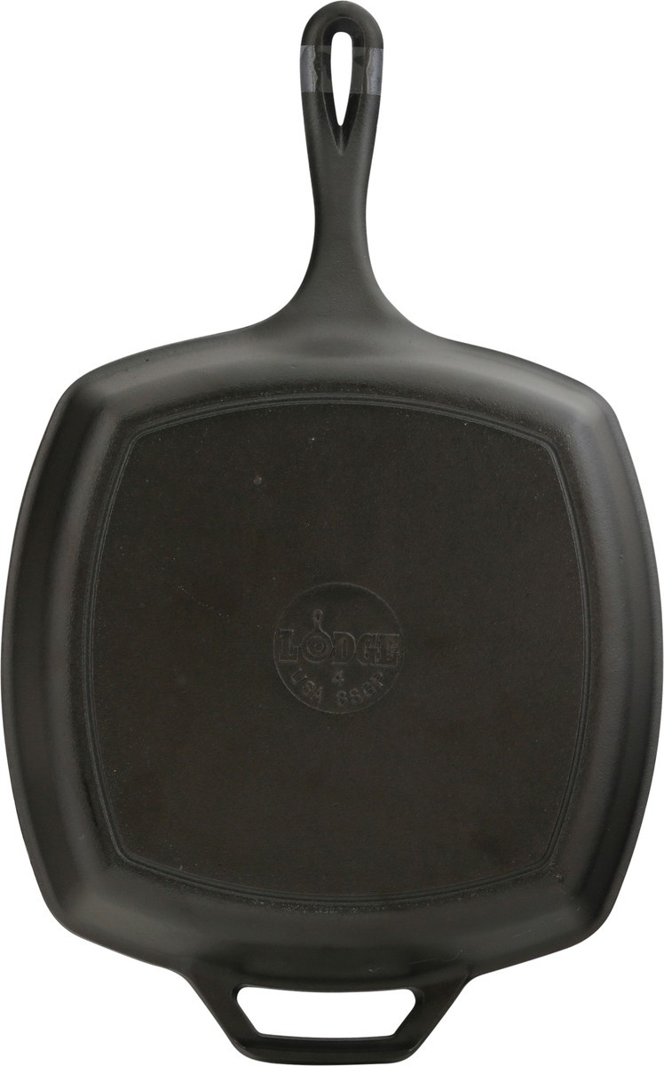 slide 3 of 9, Lodge Cast Iron Seasoned Grill Pan 10.5 Inch 1 ea, 1 ct