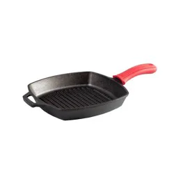 Lodge Cast Iron Seasoned Grill Pan 10.5 Inch