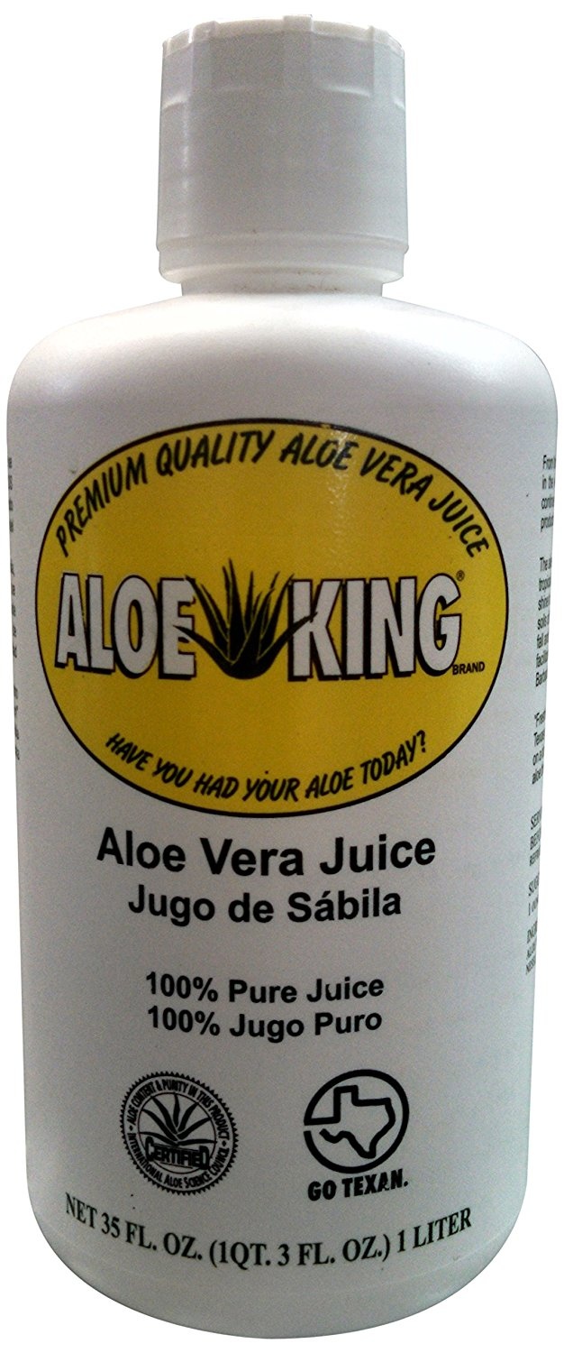 slide 1 of 1, Aloe King 100% Aloe Juice - 35 fl oz, 35 fl oz