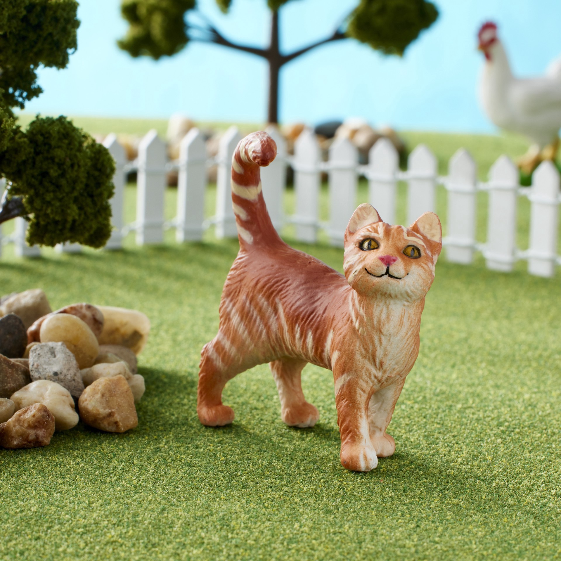 slide 2 of 2, Safari Ltd. Safari Ltd Tabby Cat, 2 in x 2.5 in