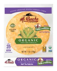 Mi Rancho Organic Thin Crunchy Corn Tortillas