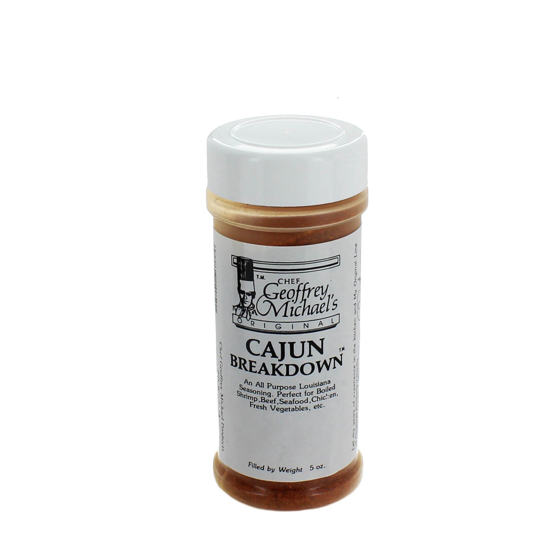 slide 1 of 1, Chef Geoffrey Michael's Cajun Breakdown Spice, 5 oz