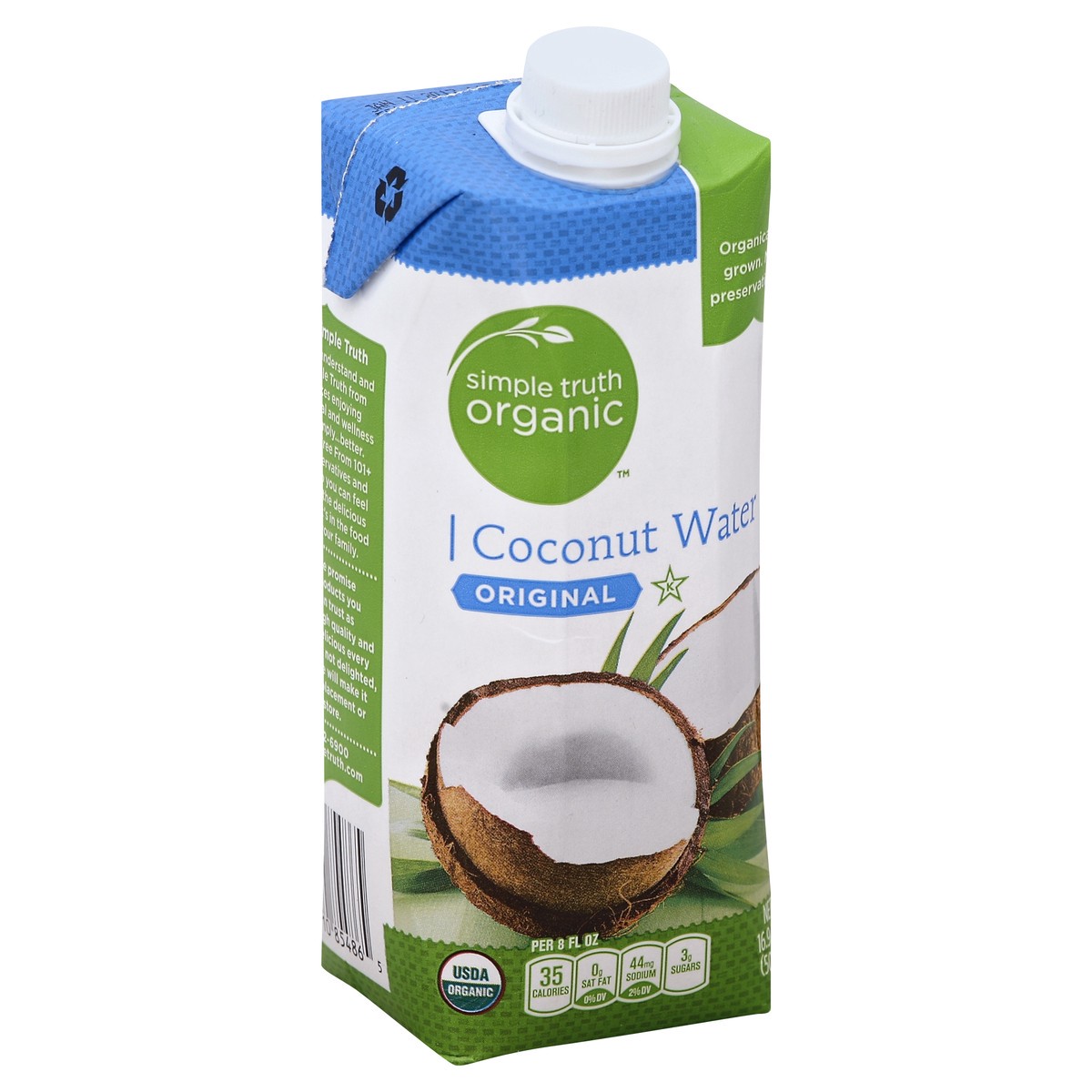 slide 2 of 5, Simple Truth Organic Original Coconut Water - 16.9 fl oz, 16.9 fl oz