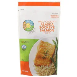 Full Circle Market Wild Caught Alaskan Sockeye Salmon Fillets 12 oz