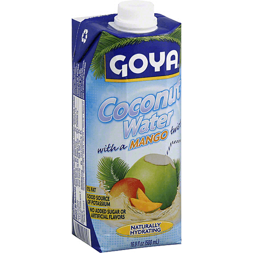 slide 2 of 2, Goya Coconut Water With Mango, 16.9 fl oz