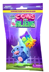 Cows Vs Aliens 4" Bean Bag Plush Mystery Bag