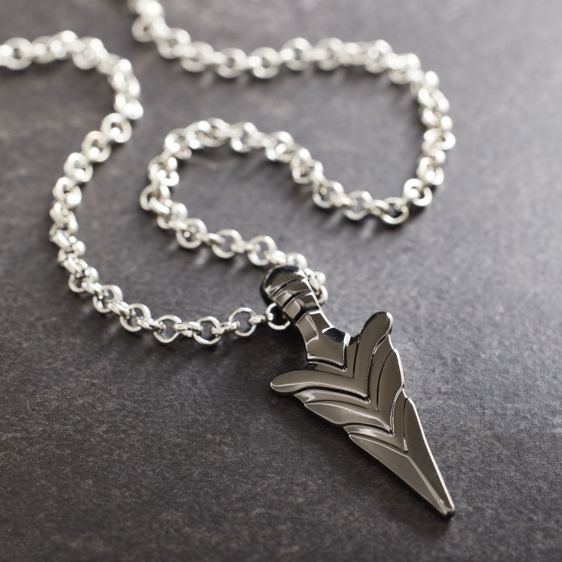 slide 2 of 3, Metal Arrowhead Pendant By Bead Landing, 17 mm