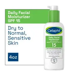 Cetaphil Daily Facial Moisturizer SPF15, 4 Fl Oz