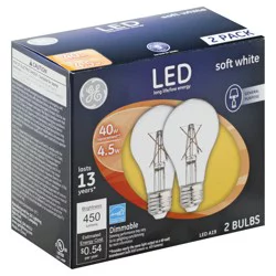 GE Light Bulbs LED Soft White General Purpose Dimmable 60 Watts A