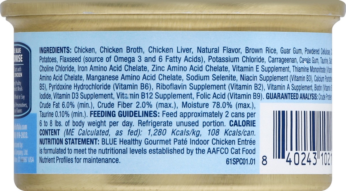 slide 6 of 7, Blue Food for Cats 3 oz, 3 oz