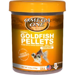 Omega One Goldfish Small Sinking Pellets