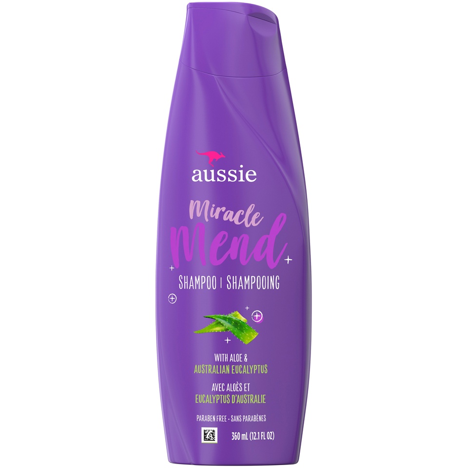 slide 1 of 1, Aussie Miracle Mend Shampoo Wi, 12.1 oz