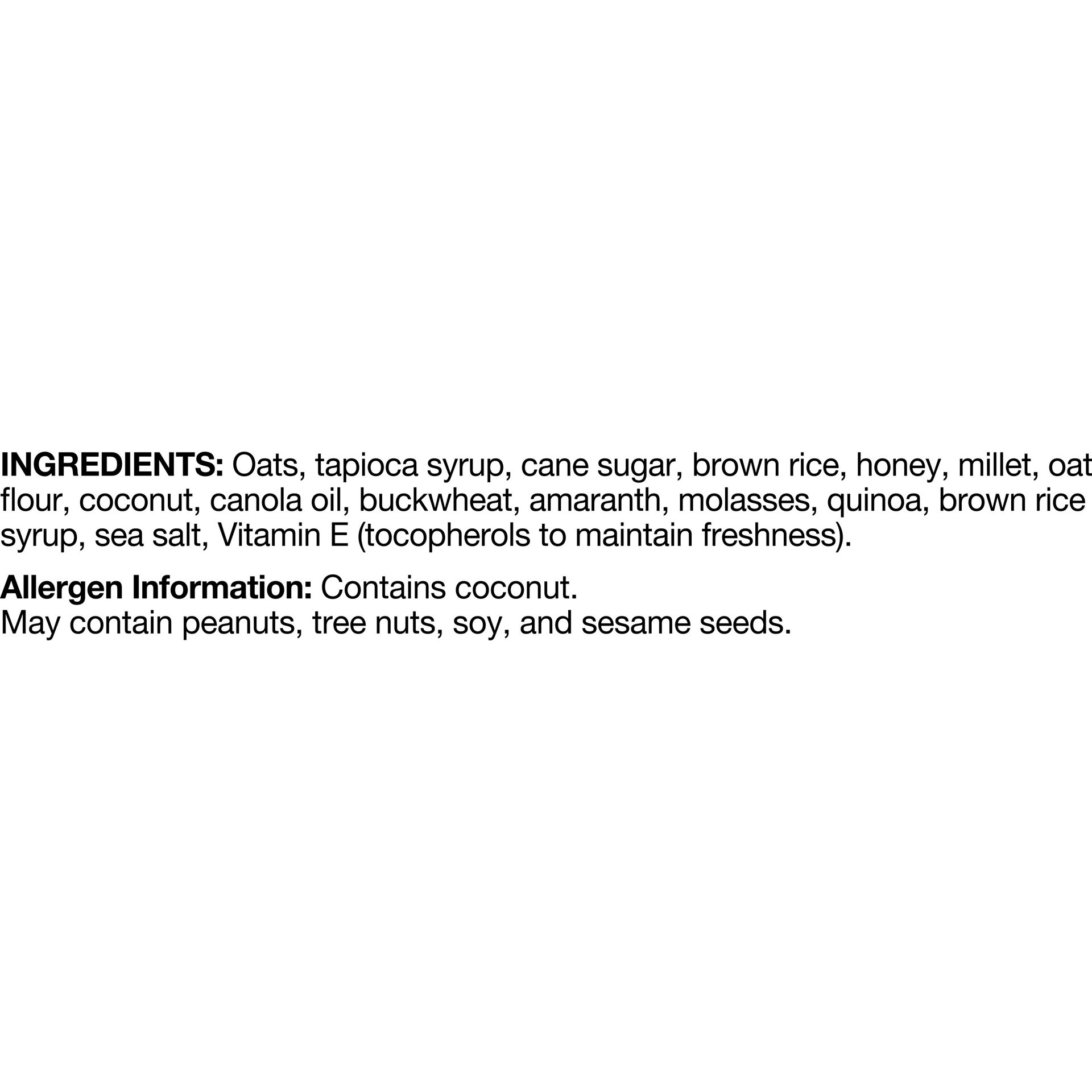 slide 4 of 4, KIND HEALTHY GRAINS Granola, Healthy Snack, Oats & Honey Granola with Toasted Coconut, Snack Mix 22 OZ, 22 oz