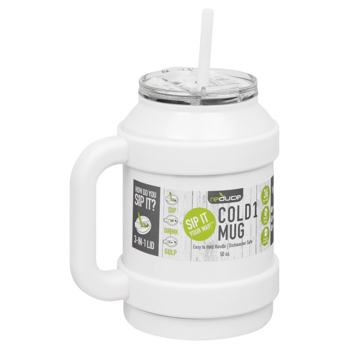 slide 2 of 8, Reduce Cold1 Mug, Cotton, 50 oz