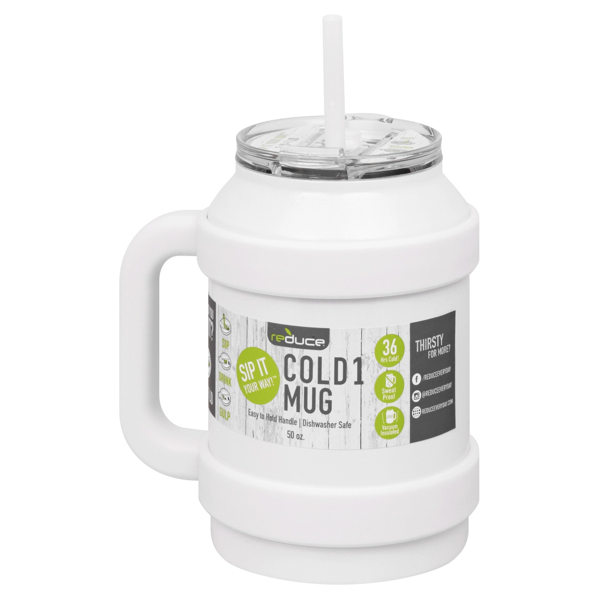 Reduce Cold1 Travel Mug - Dark Web - 50 oz