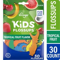 Kroger Kids Wildlife Tropical Fruit Flavor Flossups