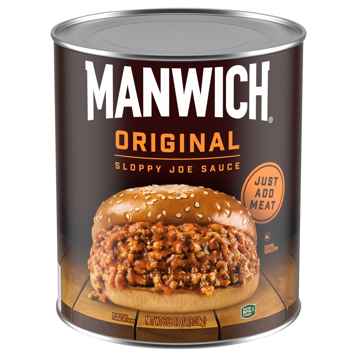 slide 8 of 11, Manwich Sloppy Joe Mix - 110.4 oz, 110.4 oz