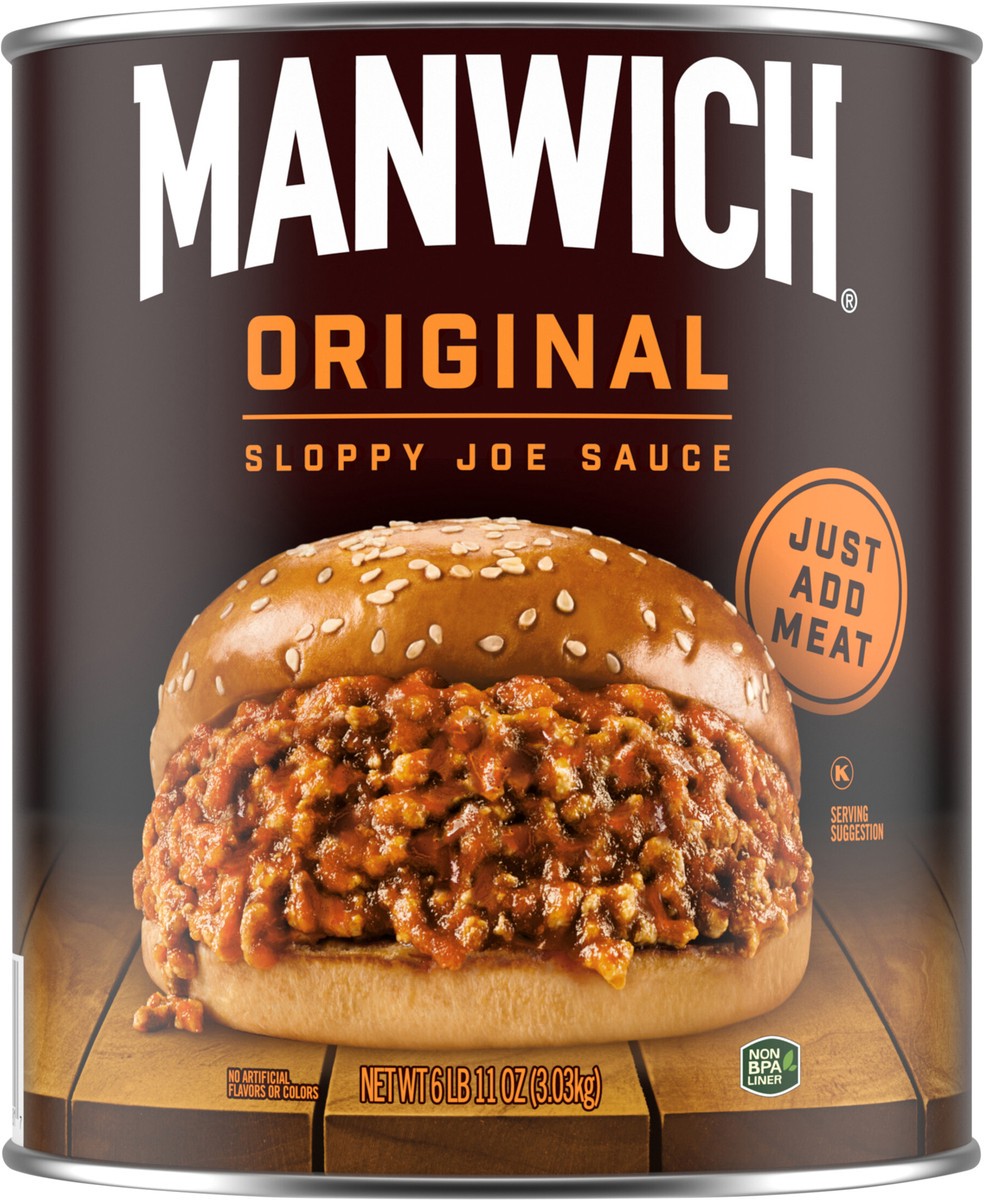 slide 2 of 11, Manwich Sloppy Joe Mix - 110.4 oz, 110.4 oz