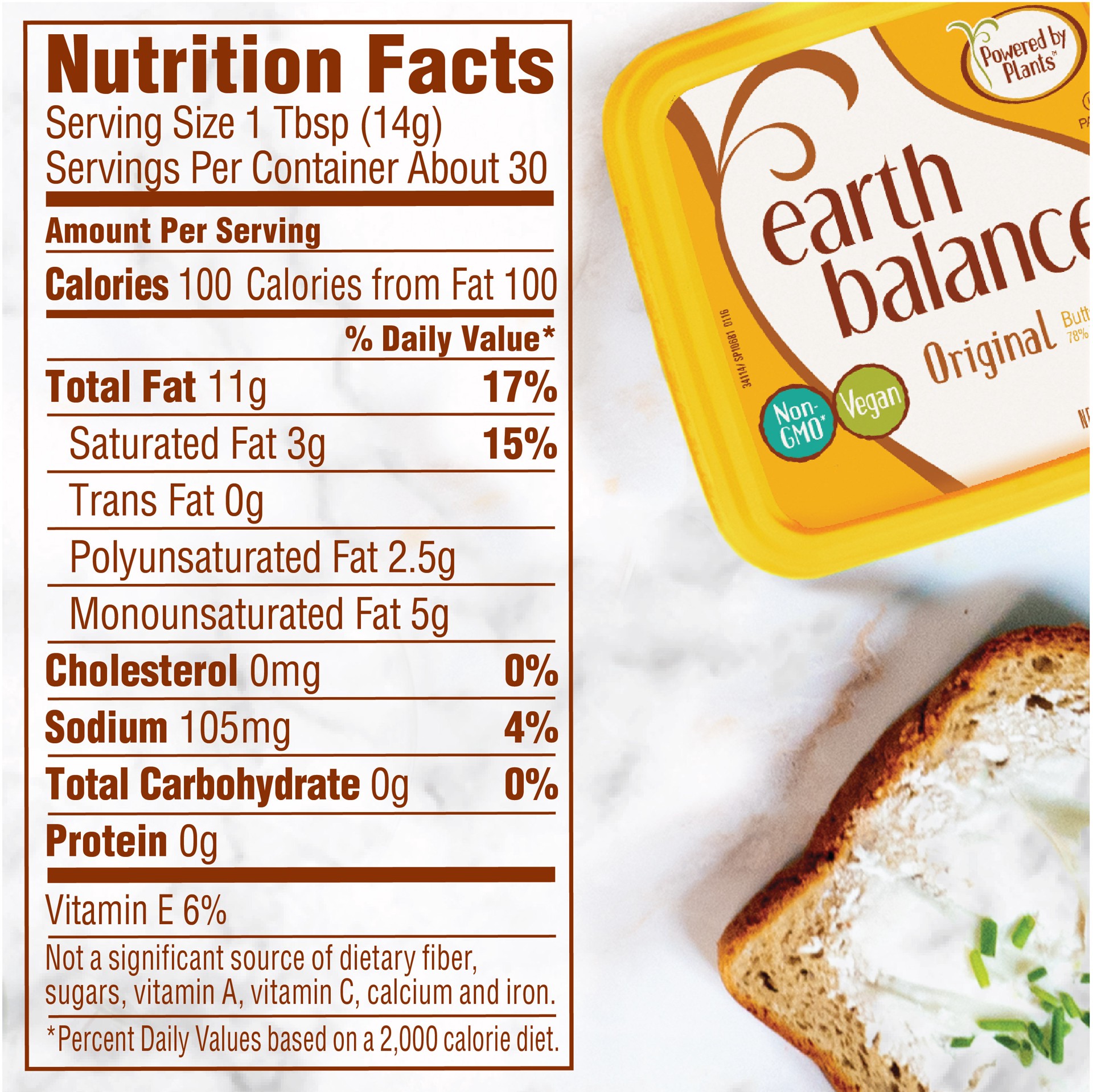slide 4 of 5, Earth Balance Original Buttery Spread 15 oz, 15 oz