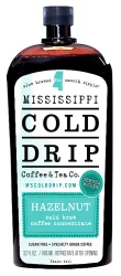 Mississippi Cold Drip Hazelnut Cold Brew Coffee Concentrate - 32 fl oz