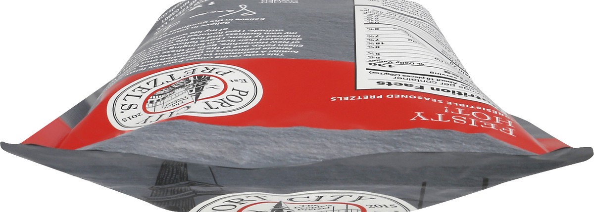 slide 2 of 12, Port City Pretzels Fiesty Hot, 8 oz