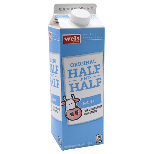 slide 1 of 1, Byrne Dairy Half And Half, 32 oz