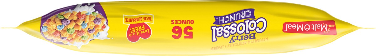 slide 5 of 7, Malt-O-Meal Berry Colossal Crunch Breakfast Cereal, 56 OZ Bag, 56 oz