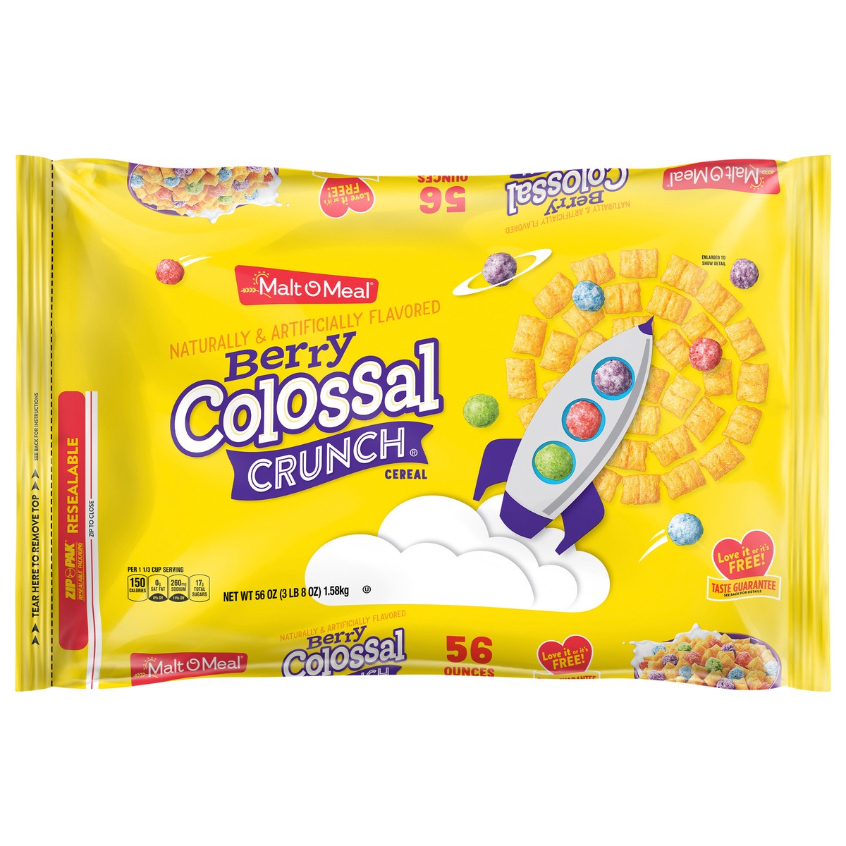 slide 1 of 7, 1/56 Berry Colossal Crunch, 56 oz