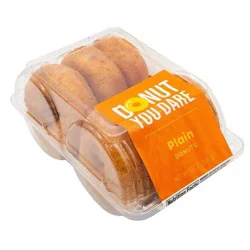 Hy-Vee Donut You Dare Plain Donuts 6 Count