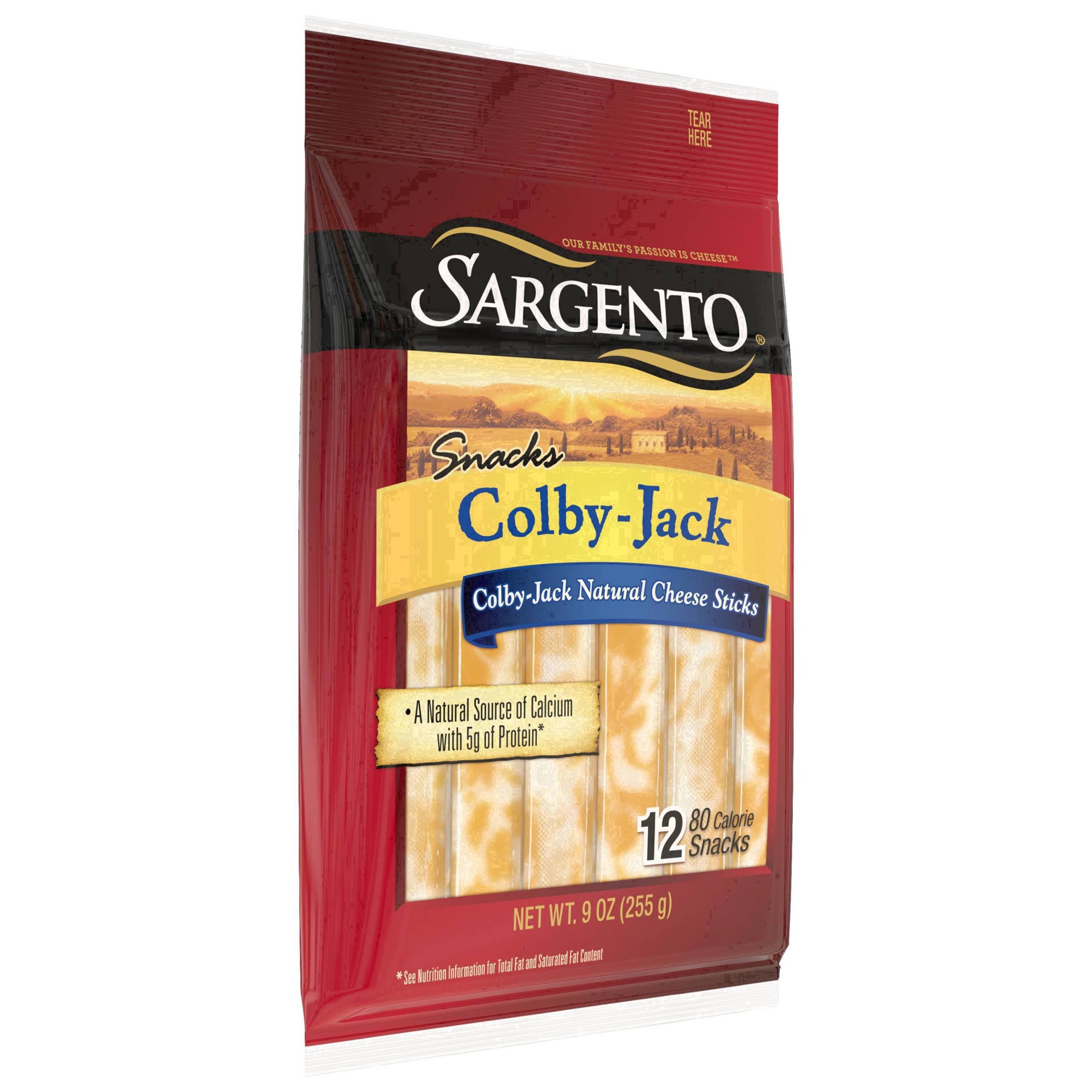 slide 21 of 70, Sargento Natural Colby-Jack Cheese Sticks - 9oz/12ct, 12 ct; 9 oz