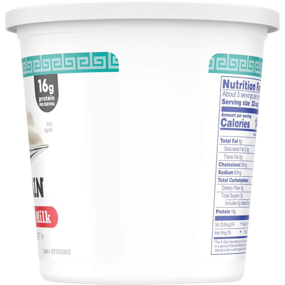 slide 3 of 5, Kroger Whole Milk Plain Yogurt, 32 oz