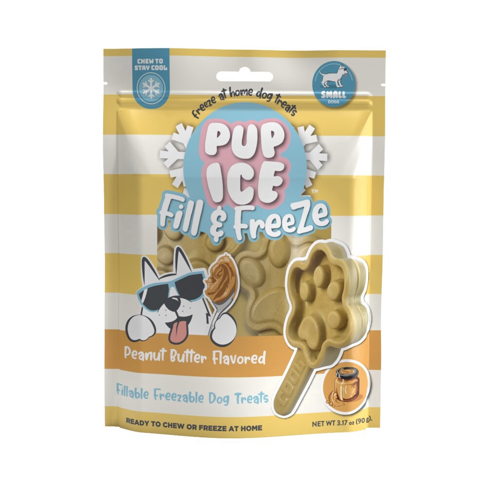 slide 1 of 1, Pup Ice Fill & Freeze™ Small Dog Treats, 3.17 oz
