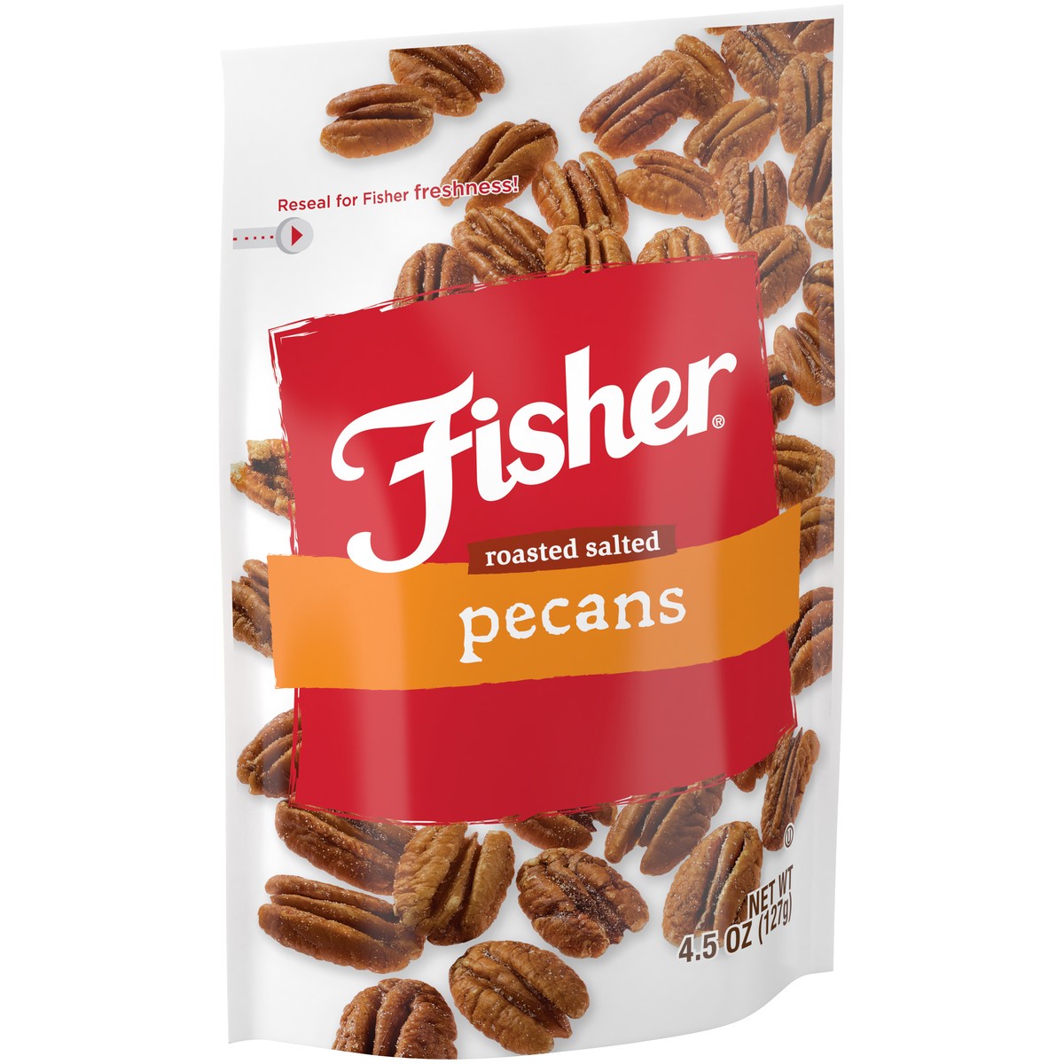 slide 11 of 14, Fisher Roasted Salted Pecans 6 ct Tray, 6 ct